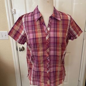 JM collection women’s button down shirt NWOT size 4P